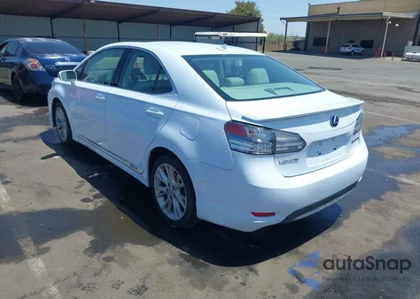 2010 Lexus Hs 250H Premium from USA, damaged, VIN JTHBB1BA8A2016935